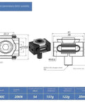 M10 smooth product parameters for Heavy Duty M6 M8 M10 M12 Ok Vise Precision Clamping Tool With Tooth Surface For CNC Multi Station Batch Processing Made From Tough 440C Steel That Handles Any Job Like A Boss.