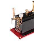 Steam Whistle Upgrade Kit For Boiler Models Dope Push Pull Control Mechanical Sound Component With Rotatable Bracket For Realistic Steam Engine System on RW boiler