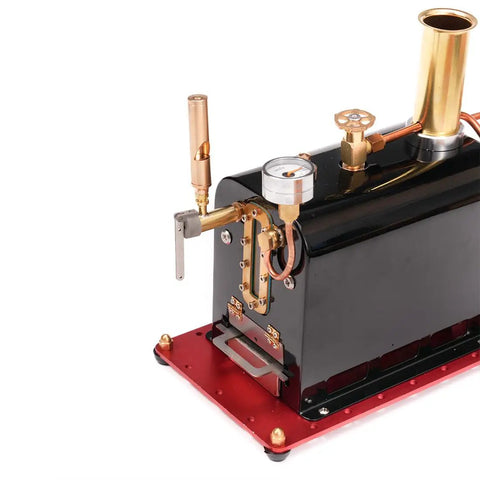 Steam Whistle Upgrade Kit For Boiler Models Dope Push Pull Control Mechanical Sound Component With Rotatable Bracket For Realistic Steam Engine System on RW boiler