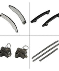 Heavy Duty Timing Chain Kit With Gears For Jeep Dodge and Chrysler 3.7 Liter SOHC Engine Models Years 2002 To 2011 Vin K TCS46022 Plus Parts 53021295AA And 53020680, timing chains and guides