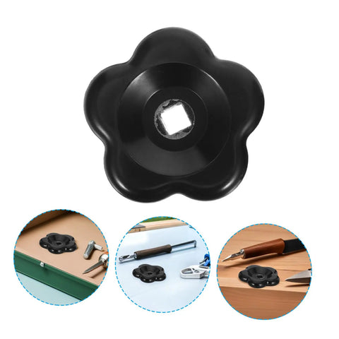 Industrial Valve Handwheel 60mm Bakelite Butterfly Handle With 8x8mm Square Stem Hose Bib Outdoor Faucet Spigot Replacement