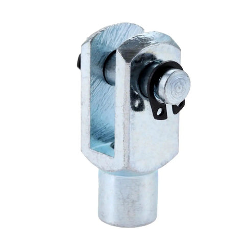 Beefy 4 Pack Y16 Pneumatic Cylinder Rod Piston Clevis Y Joint M6x1 Thread for 16mm Bore Air Cylinder heavy-duty metal clevis