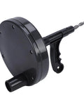 Heavy Duty 33 Foot Plumbing Snake Auger Kickin Stubborn Drain Clogs Right Out With durable plastic handle and flexible steel drum.