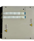Kickass 30 KW Electric Vehicle Inverter for EV Power Conversion housing with connectors and labels, top view, rugged design.