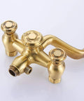 Deluxe antiqued copper three function shower head with stylish handles for modern bathroom setups. Kick Up Your Shower Game With This Antiqued Copper Finish Three Function Pressurized Spray System Built Tough For Real Muscle Relief And Rust Free Vibes Straight Fire For Any Modern Bathroom Setup.