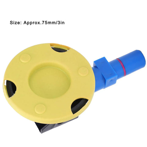 3 Inch Hand Pump Suction Cup Vacuum Tool For Dent Repair And Furniture Decoration, Heavy Duty Abs With Rubber Cup For Flat And Curved Surfaces, Strong Vacuum, Secure Attachment, Durable Grip And Longlasting Performance, yellow 3in suction cup