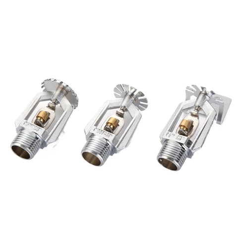 No Fuss Five Piece Fire Sprinkler Head Kit With Quick Blow Fusible Link and Wide Seventy Two Degree Spray Pattern designed for winter frost protection.