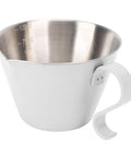 Easy Pour Stainless Steel 100ml Coffee Measuring Cup With V Shaped Spout And Clear Scale For Smooth Milk Frothing, Barista At Home Ready For Primo Brews In The Kitchen