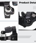 Close-up of Top Grade Mechanical Disc Brakes For Bikes Aluminum Alloy Housing showing detailed steel ball drive system.