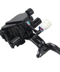 Hassle Free HVAC Heater Control Valve For Toyota Prius Gen 2, black plastic valve with harness for coolant flow.