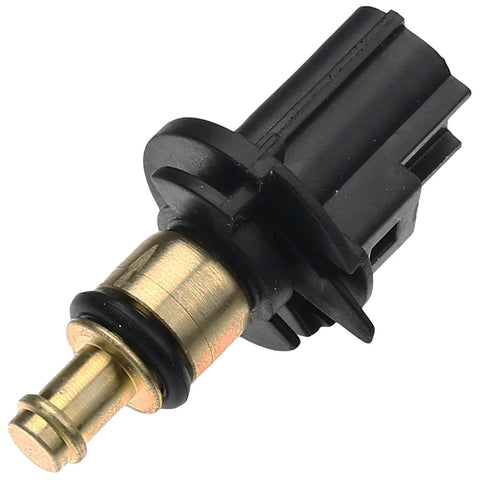 A-Premium engine coolant temperature sensor with brass stem and black plastic connector