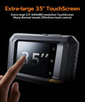 Dual-Lens WiFi Heat Cam With AI Upscale To 640x480 UIRA-IR 2MP Visual Sensor Five Modes 3.5-inch touchscreen