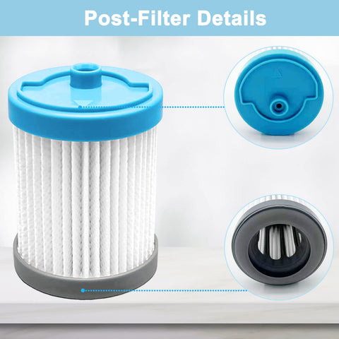 Must Have Replacement Vacuum Filter Kit For A11 Hero A10 Hero A10 Master A11 Master Pure One S11 Cordless Vacuum Cleaner post-filter details