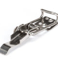Close-up of Small 2 Hole Metal Latch Kit For Foodservice Containers And Cabinets Built For The Pro Kitchen Crew Durable OEM Replacement Part 60091