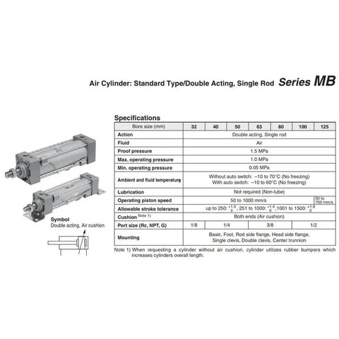 Heavy Duty Mini Pneumatic Cylinder Double Acting Single Rod Tie Rod Frame Rugged As Nails Industrial Component Built For Tight Spaces And Smooth Straight Shooter Operation