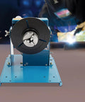 Smooth Gypsyfy Electric Rotary Welding Positioner Turntable 0-90 Degree Tilt 10RPM Motor advanced rotary table front view