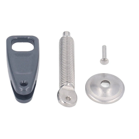 Outboard Transom Clamp Kit With Secure Screw Handle Lock Prevent Loosening Fits 15HP 30HP And 40HP Boat Motors accessory parts