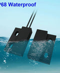 IP68 waterproof feature of Five Pack Recessed Wired Security Window Gate Contact Sensor Alarm Magnetic Reed Switch Door Sensor Normally Closed