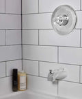 Elmhurst Shower Trim Kit With Tub Spout Chrome Finish Upgrade For Tub And Shower, Single Setting Shower Head With Full Body Spray