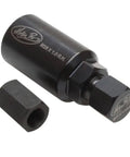 Motion Pro Flywheel Puller M28x1.0 RH For Honda CRF450 and TRX450 with M12 crank protector cap, black tool and hex nut.