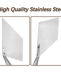 4 Piece Stainless Steel Drywall Corner Tool Set With 2 Inch Inside And Outside Corner Trowels for precise corner finishing