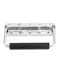 Heavy Duty Spring Loaded Pull Handles With PVC Grip For Tool Boxes And Cases 10 Pack Surface Mounted 110 Lb Load Per Unit shown flat