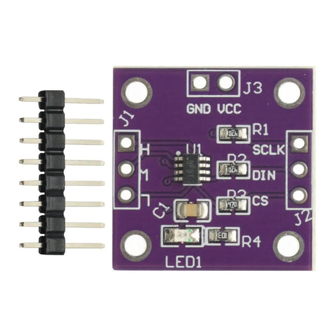 Top view of Digital Potentiometer Module TPL0501 100K Adjustable Dope SPI Interface For Bridge Balance Sensor showing components.