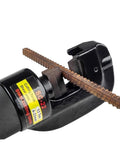 Heavy Duty Hydraulic Hose Crimping Machine Portable Crimper Tool Set fits SC-16 and SC-22 models cutting steel rebar with precision.