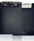 Compact Aluminum Clipboard For A6 Memos With Pen Holder And Steel Low Profile Clip Pocket Size Note Pad Tray Built Tough