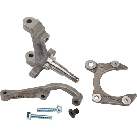 GM Metric Midsize 3 Piece Spindle Kit Beefed Up Forged Heat Treated Steel Direct OEM Replacement 1979 Up G Body Performance Upgrade
