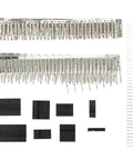 Massive 1450 Pcs Connector Kit For PCB Pros Includes Versatile Male Female Terminals Crimpers And Housings, 2.54mm pitch
