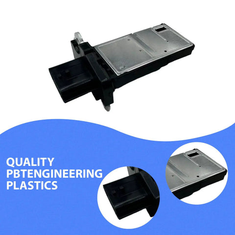 Nissan Infiniti Mass Air Flow Sensor MAF OE Replacement 22680-7S000 showcasing durable PBT engineering plastics