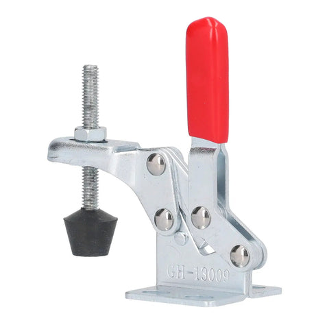 Heavy Duty Toggle Clamps For Welding Woodworking Sheet Metal Work Holding Fixture With Plastic Handle Lever Mechanism, 30 Kg capacity.