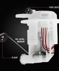 Close-up view of Honda Fuel Pump Assembly for CBR250R CBR250RA CB300F CBR300R CBR300RA 2011 through 2022 Replace 16700 KYJ 901