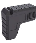 Heavy Duty 2.5 Inch Dust Port Adapter For Table Saw With Snap On Hook showing a black tough polymer construction designed for easy installation.