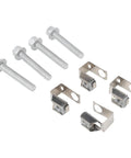 Universal Engine Manifold Bolts And U Nuts Repair Kit 8 Piece Replacement Set For Dodge Ram Jeep Wrangler Grand Cherokee Durango Challenger Dakota Direct Fit No Fuss Easy Swap Fasteners For Quick Fix, 4 bolts and 4 U-nuts