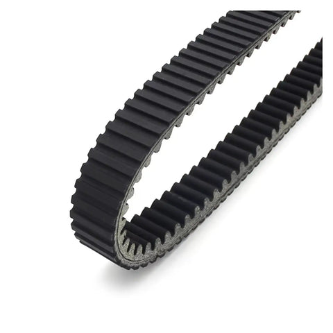 Top Grade V Drive Belt For Arctic Cat 700 Super Duty 4x4 Auto Transmission 2010-2015 High Mileage Heat Resistant Motorbike Replacement Part showing ribbed black rubber design.