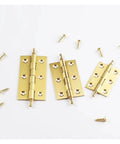 Concealed Rotating Cabinet Door Hinges Brushed Decorative Butt Hinge For Cabinets And Cupboards Easy Install Heavy Duty Load Capacity Durable 1 Piece Hardware Replacement with screws
