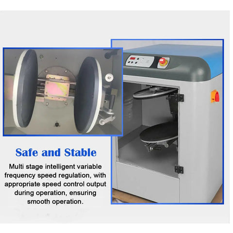 Automatic Paint Shaker Mixer 110V Rotary With Auto Clamping 750W Motor 0.5L To 20L Capacity 360 Degree Rotating Platform For Resin Glue Ink Epoxy Mixing Workhorse Performance, closed cabinet