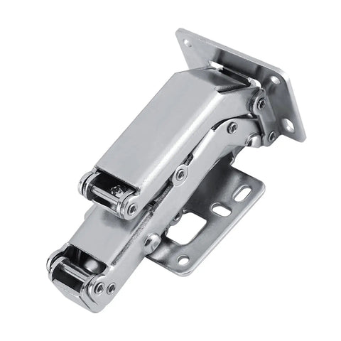Soft Close Cabinet Door Hydraulic Hinge with 130 Degree to 170 Degree Adjustable Angles, Heavy Duty Carbon Steel, Rust Resistant