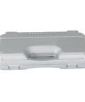 Sturdy gray storage case for Beefy 10-Piece Collet Chuck Set With NMTB 40-Taper