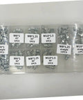 Beefed Up Hydraulic Grease Fitting Kit With 260 Pcs Metric And Imperial Nozzles Durable Industrial Grade Components Storage