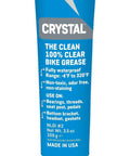 Tube of Crystal Grease For Bicycles 100 Percent Waterproof Clear Non Staining Lubricant For Chains Bearings And Moving Parts