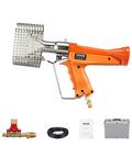 Powerful Propane Heat Gun With 187660 BTU Output Adjustable Regulator 26 Ft Hose Hard Carrying Case Fast Shrink Wrapping
