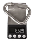 Large 4.1 Inch Triangle Quick Link Made From Marine Grade Stainless Steel 316 Heavy Duty Rigging Connector shown on scale