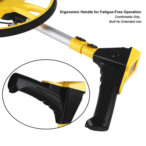 ULTRAK M180 Digital Measuring Wheel - Feet/Meters, Backlit Display & Memory ergonomic handle for fatigue-free use