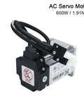 600W AC Servo Motor With 1.91 Nm Torque, 3000 RPM, 230V Single-Phase Drive For Industrial Control Applications, front view