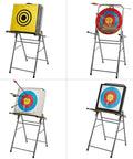 Lightweight Aluminum Archery Target Stand For Bag Targets And EVA Foam Targets, Adjustable Portable Backstop For Outdoor Practice