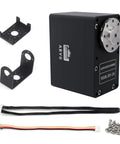 Beefy 85kg.cm Servo Motor RSBL85-24 With Aluminum Alloy Case, High Precision And Serious Torque, components shown