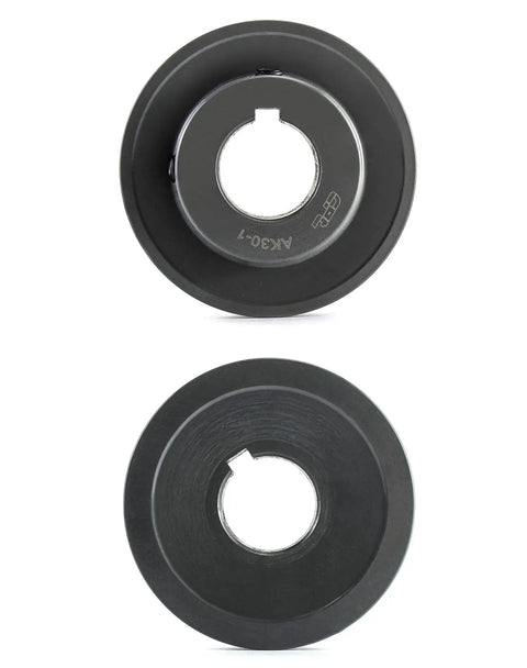 Single Groove Web Sheave 3.05 Inch Outer Diameter 1 Inch Bore V Belt Pulley For 4L A AX Belts Durable Cast Iron Fixed Bore Anti Corrosion Fits 1 Inch Shaft Built Tough For Power Transmission